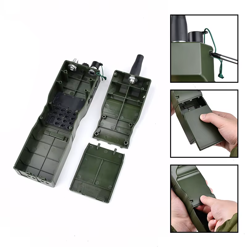 PRC-152 simulada para airsoft - radio compatible con Baofeng UV-5R - imagen 5