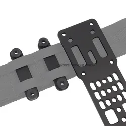 Adaptador modular MOLLE para funda de pistola extracción rápida