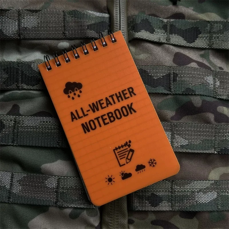 Cuaderno EDC camuflaje impermeable en color verde