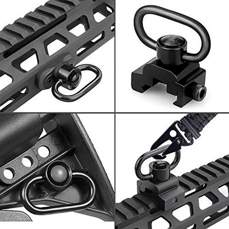 RSA Anilla portacorreas QD – Compatible M-LOK, KeyMod y Picatinny - imagen 4