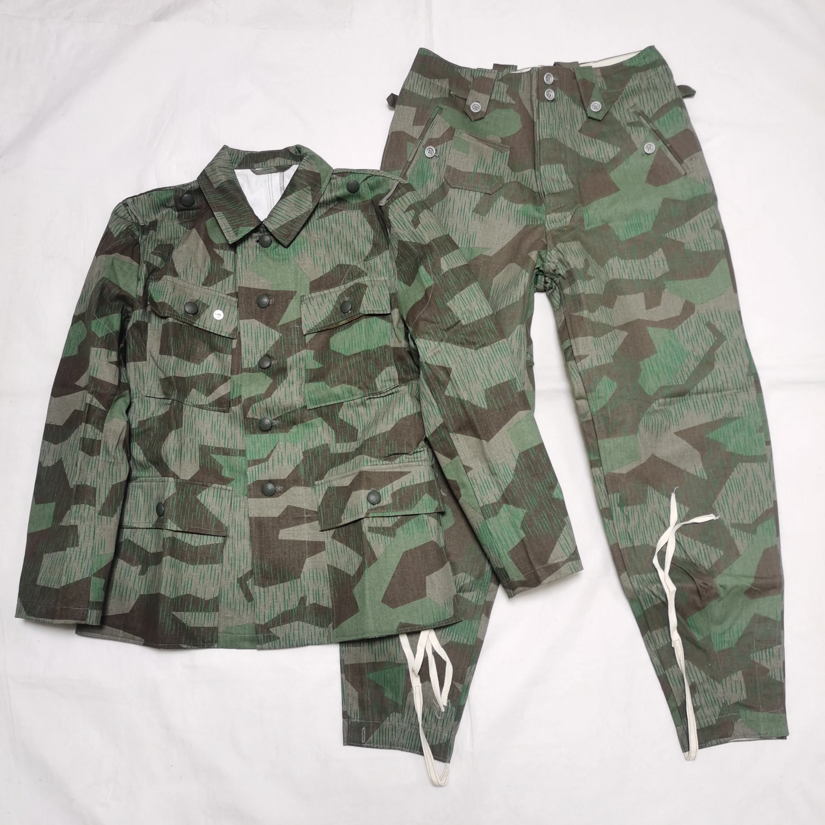 Túnica militar alemana Elite DOT44 camuflaje Splinter roble - imagen 4