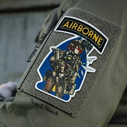 Arknights Parche táctico velcro para mochila