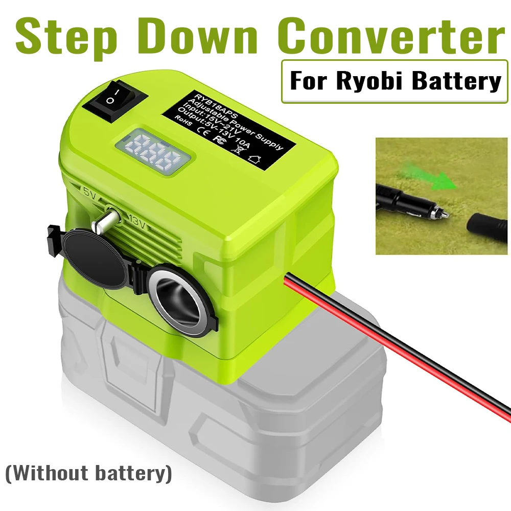 Convertidor de voltaje para batería Ryobi Li-Ion, redutor adaptador - imagen 5