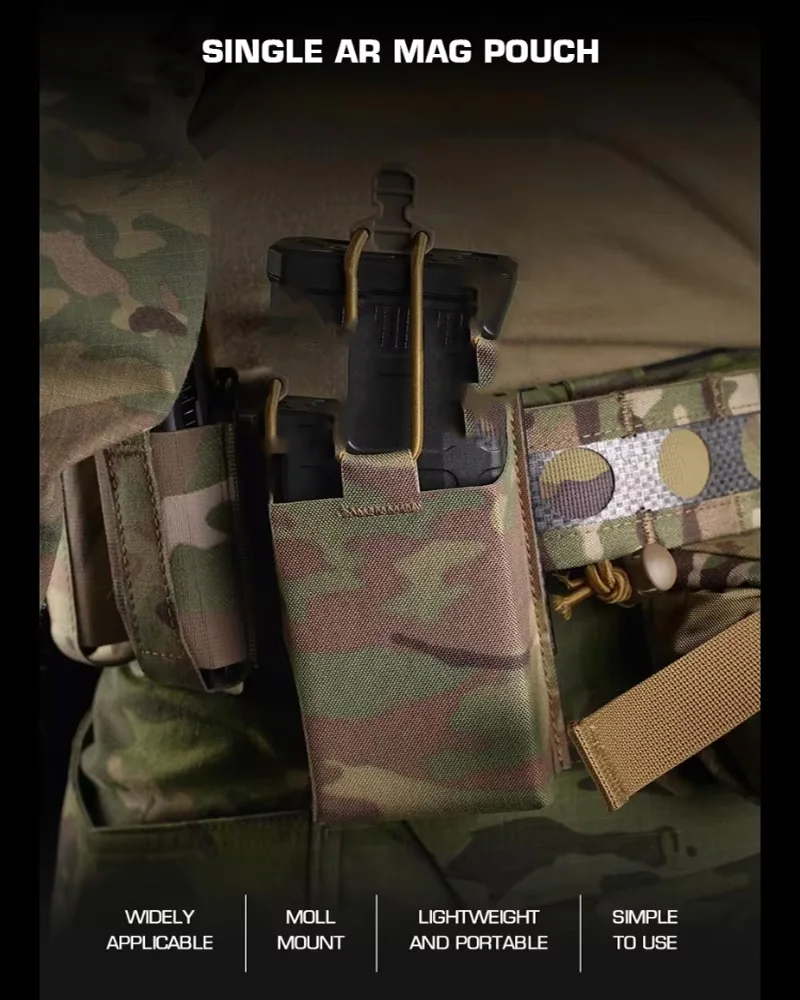 Bolsa de utilidad AR con panel MOLLE