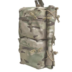 Tactical Sports bolsa táctica panel trasero multiusos con cremallera