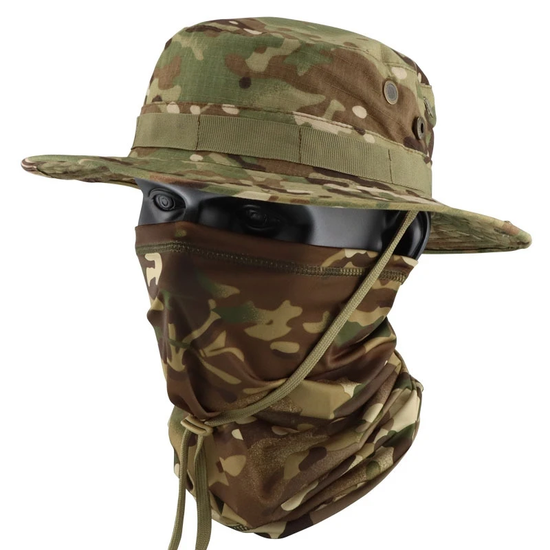 Gorra Camuflada Multifunción Transpirable para Pesca - imagen 2