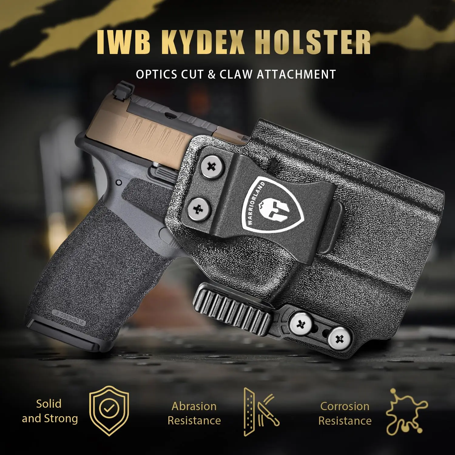 Funda Kydex Hellcat Pro IWB derecha compatible Springfield Armory - imagen 5