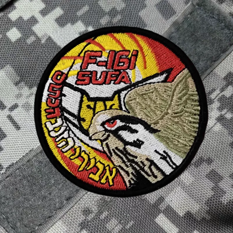 Parche táctico Flying Eagle F16 con velcro bordado decorativo - imagen 5