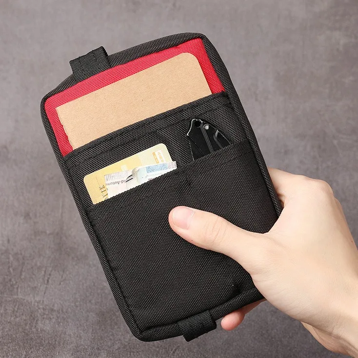 Riñonera táctica doble capa para exteriores con bandolera - imagen 4