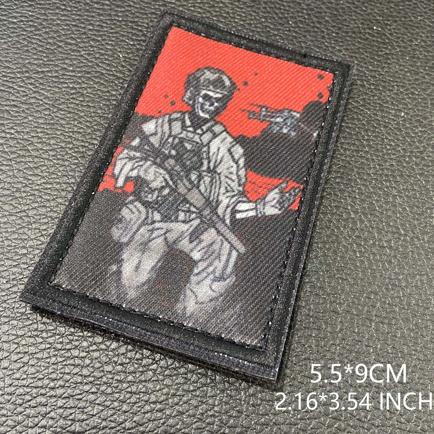 Parche táctico guerrero – Diseño telescopio para uniforme - imagen 5