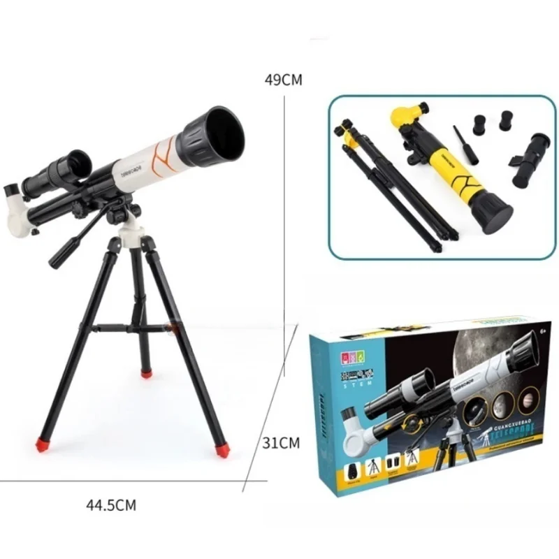 Telescopio monocular refractor para niños con trípode ajustable - imagen 5