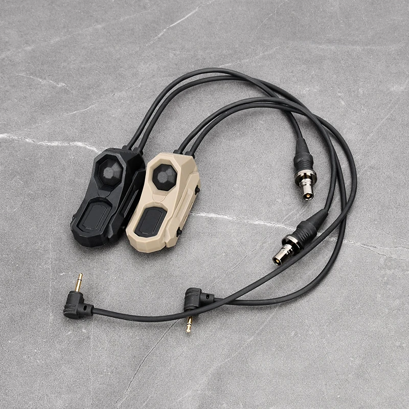 Interruptor remoto táctico doble botón con cable para Picatinny M-LOK - imagen 3