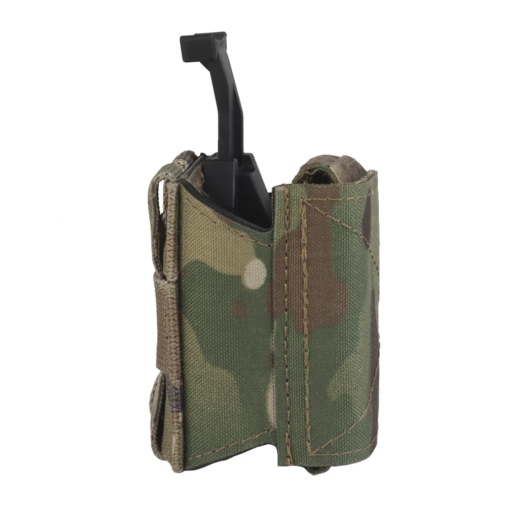 Funda táctica MOLLE zurdo para pistola Airsoft con liberación rápida - imagen 5