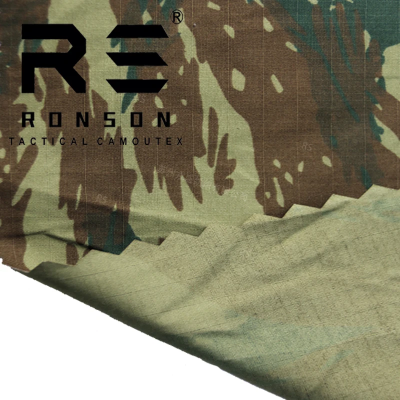 Tela táctica ripstop Grecia Lagarto camuflaje para uniformes - imagen 2