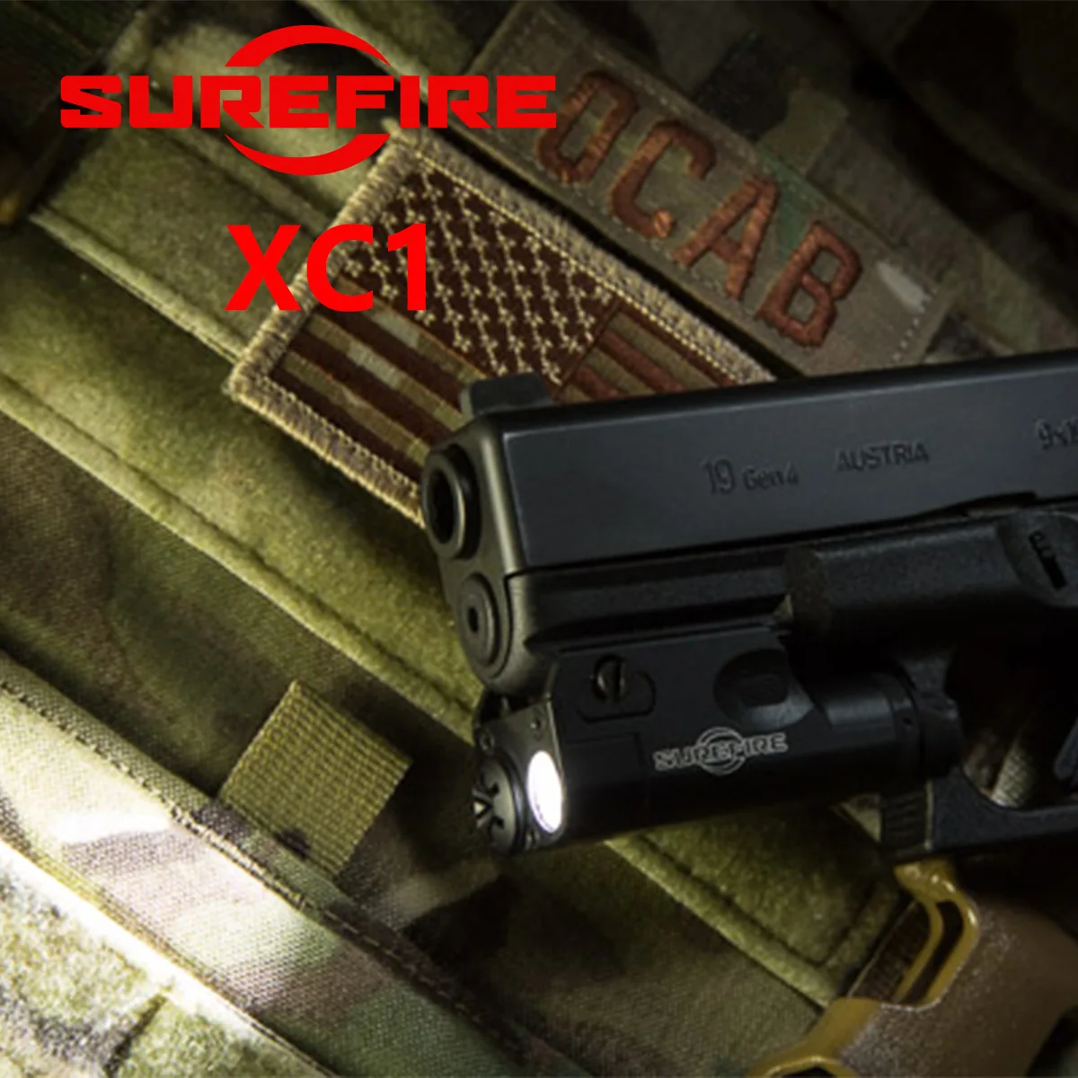 SureFire XC1 linterna táctica metálica para pistolas con riel Picatinny - imagen 5