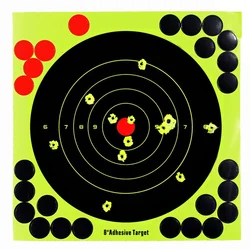 Pegatinas de tiro al blanco redondas adhesivas para rifles