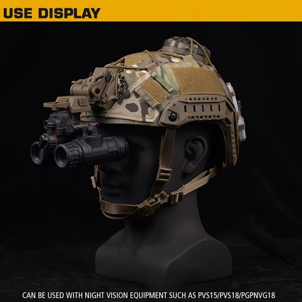 Soporte NVG L4G24 – Montaje visión nocturna casco PVS15 PVS18 táctico - imagen 5