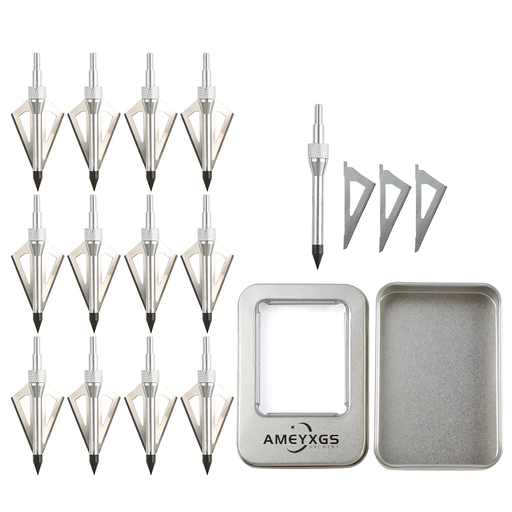 Punta broadhead para caza – Flecha de tiro con arco