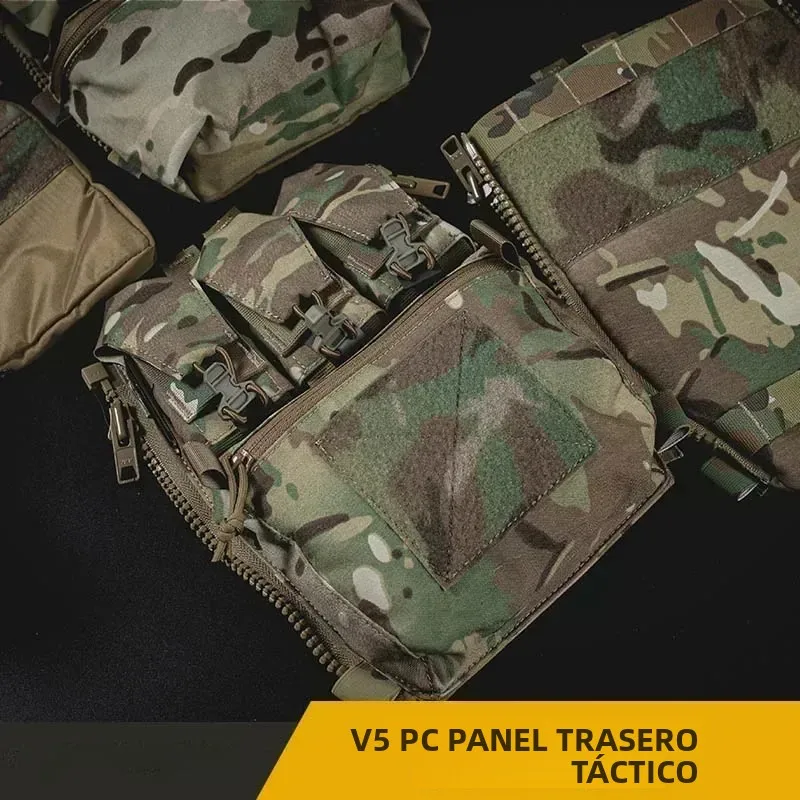 SINAIRSOFT panel trasero con cremallera para chaleco airsoft - imagen 3