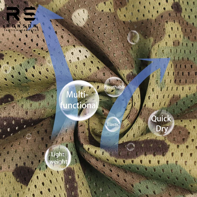 Máscara táctica camuflaje MC con protección solar infrarrojo cercano - imagen 4