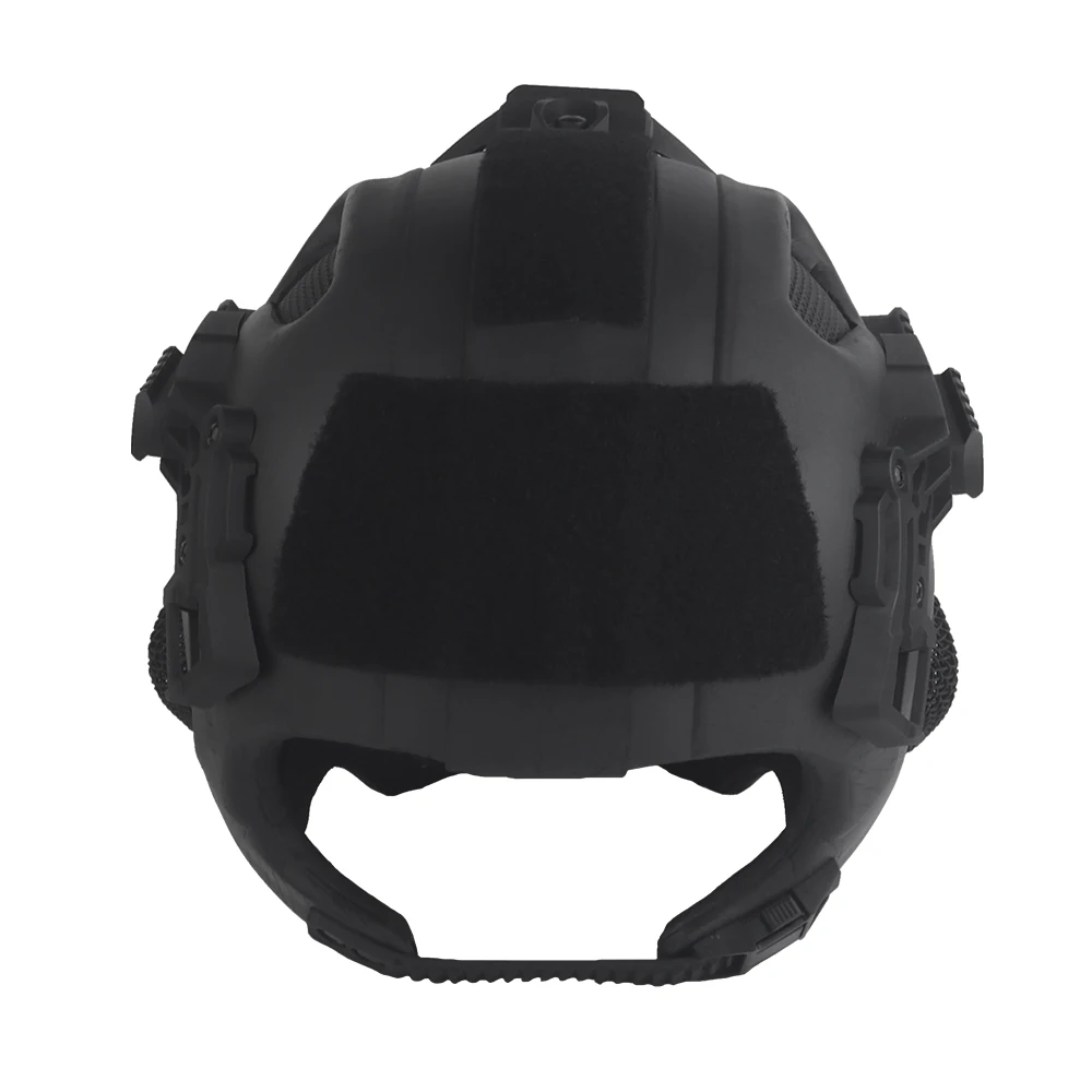 Casco táctico EVA ligero con malla de acero y visor para Airsoft