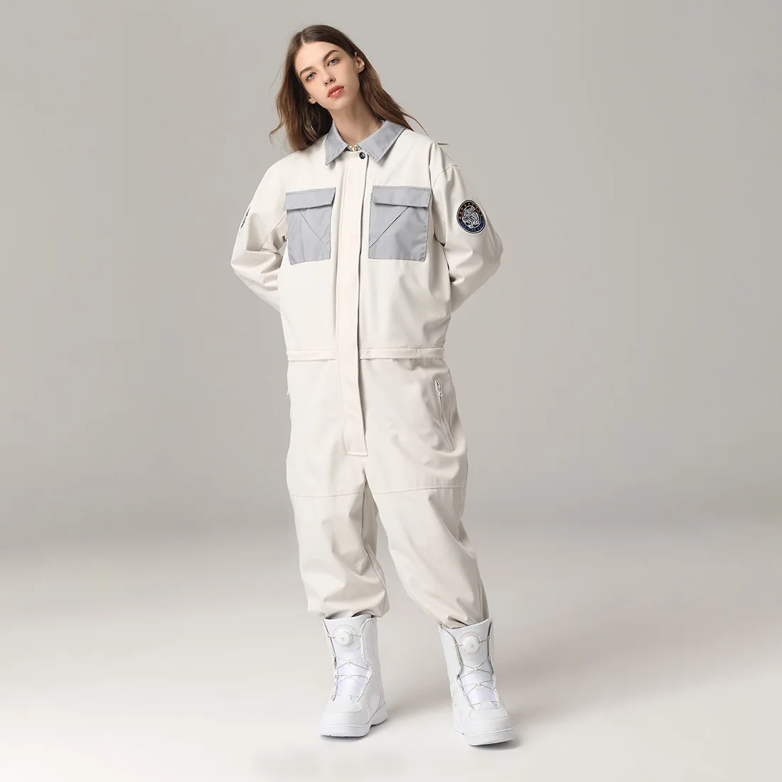 Conjunto snowboard térmico impermeable unisex – Chaqueta y pants - imagen 4
