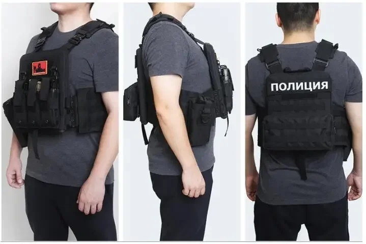 Sistema MOLLE trasero y ajuste