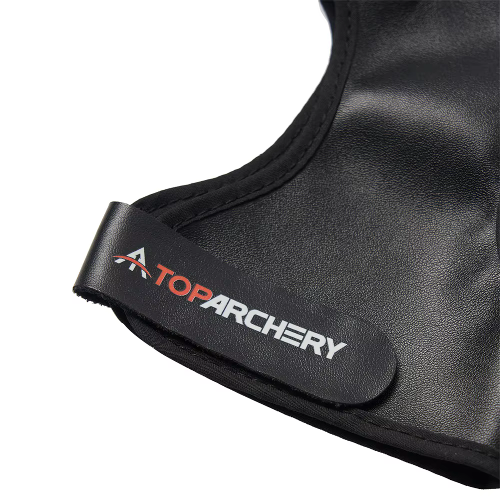 Protector brazo arco Toparchery PU negro – Caza y tiro exterior - imagen 5