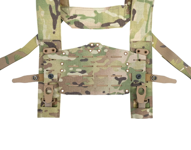 PEW Tactical placa de montaje puente para chest rig con correa H - imagen 3