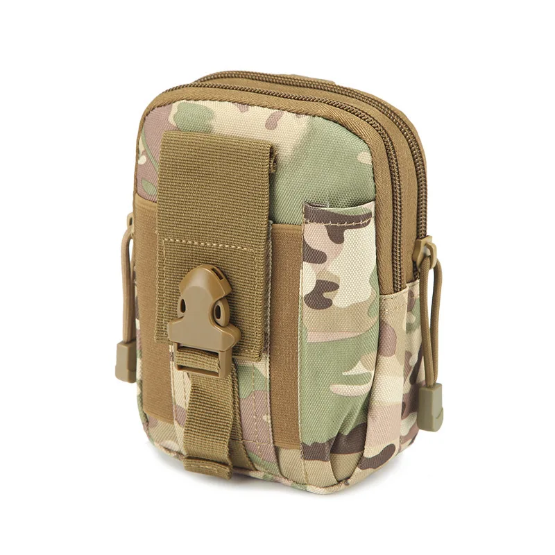 Cinturón táctico MOLLE con bolsa compacta para senderismo y caza - imagen 4