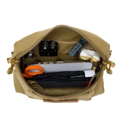 Chaleco táctico modular MOLLE con bolsa abdominal – Compatible JPC CPC