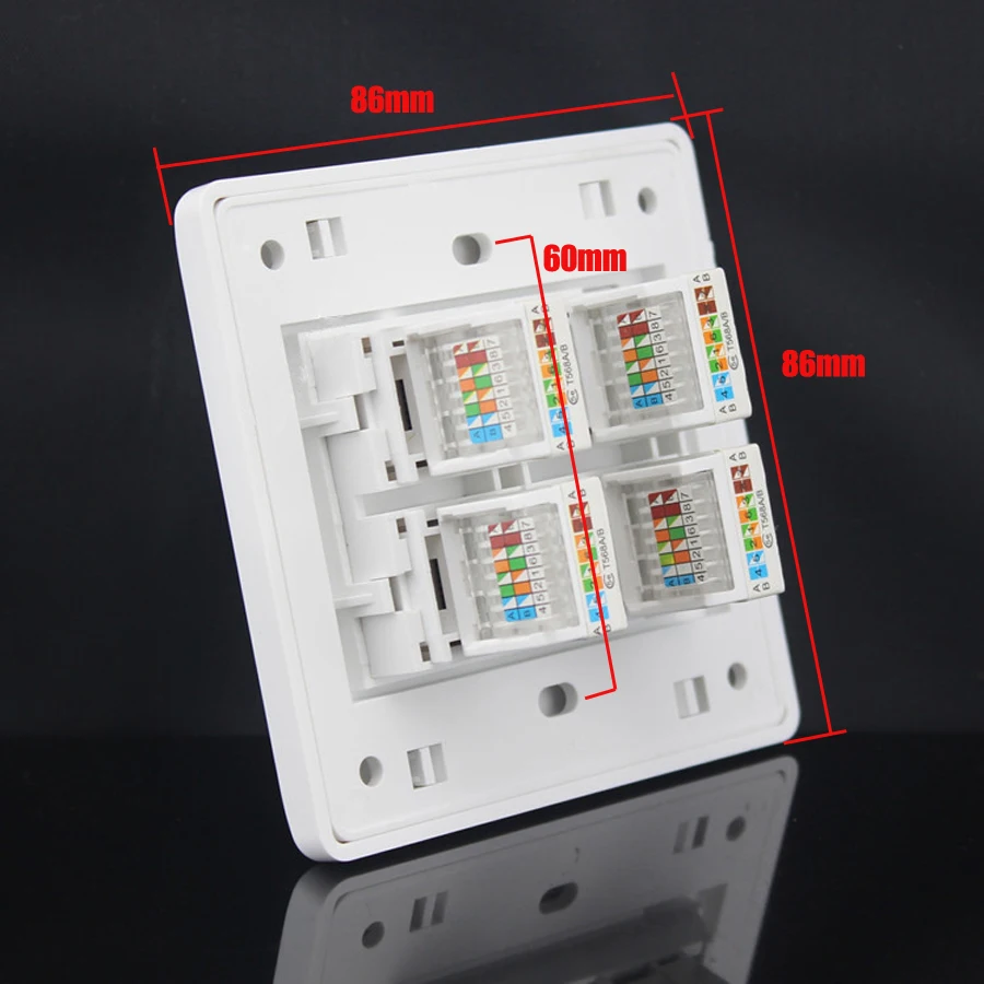 Dimensiones del panel de 86mm