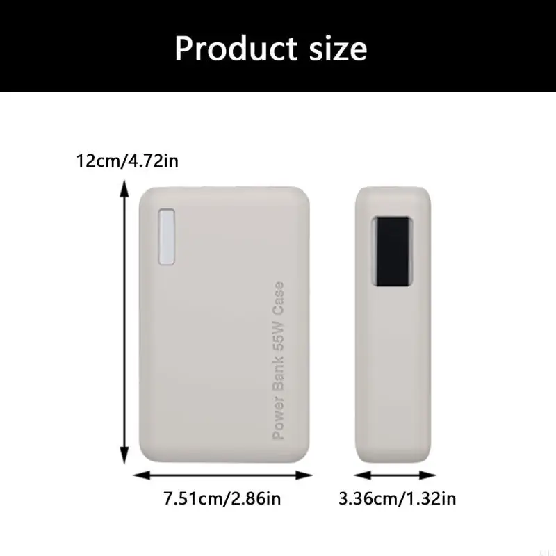 Soft Touches PB545 – Funda protectora de silicona para powerbank