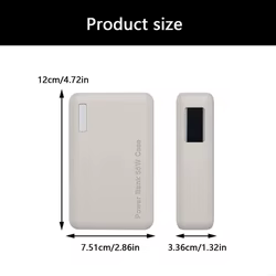 Soft Touches PB545 – Funda protectora de silicona para powerbank