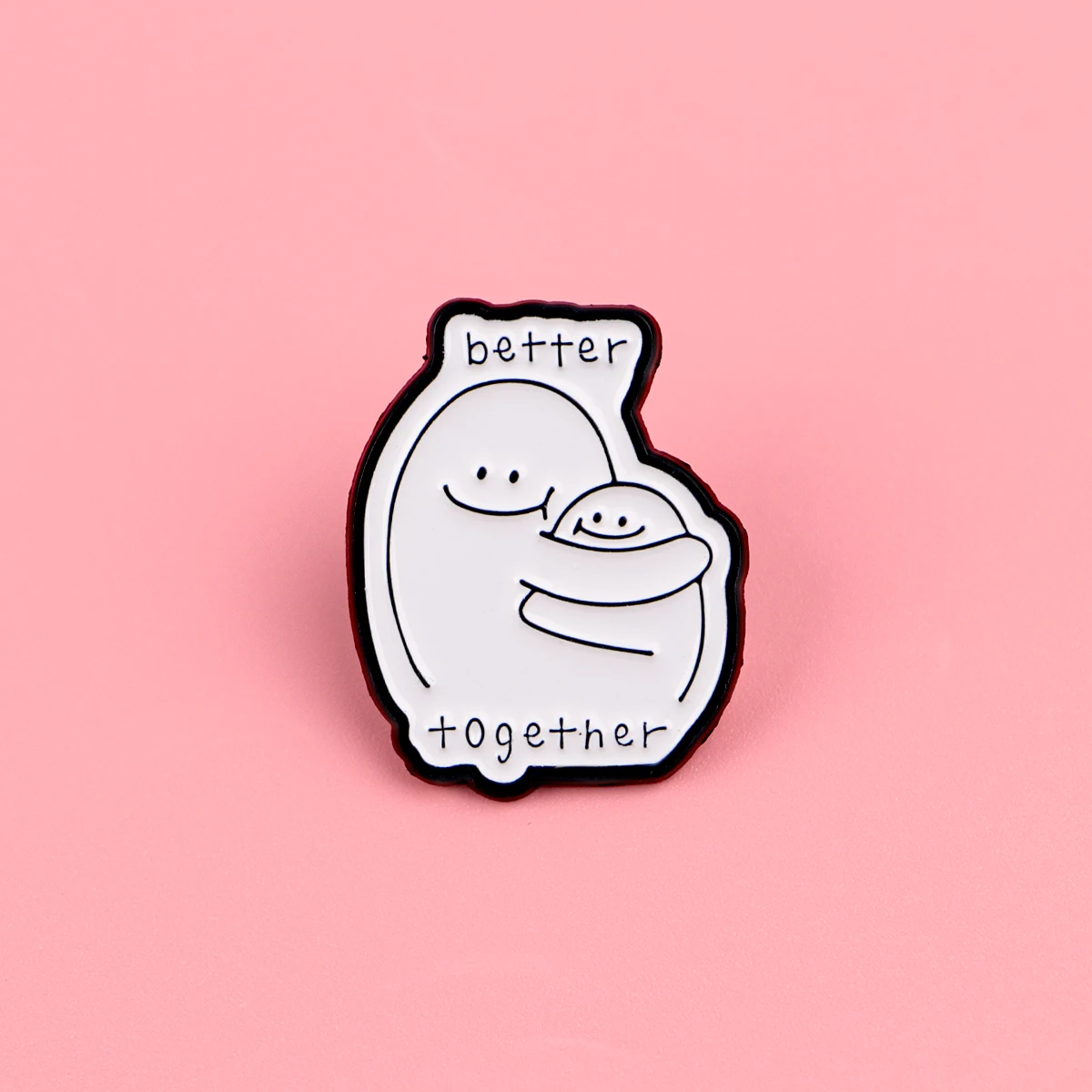 Detalle del broche y diseño tierno