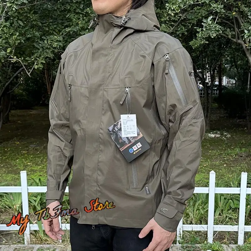Chaqueta táctica impermeable transpirable – Exterior militar 3D - imagen 2