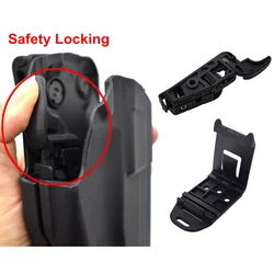 Clips retención cinturón fundas Glock Walther HK45 – Kit seguridad
