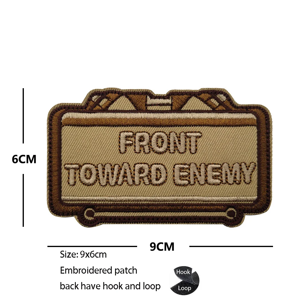 ENEMY Parche táctico bordado militar para brazalete - imagen 2