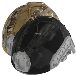 Cubierta casco táctico SF corte alto camuflaje Airsoft Paintball