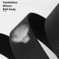 Cinturón táctico con hebilla automática resistente para aire libre
