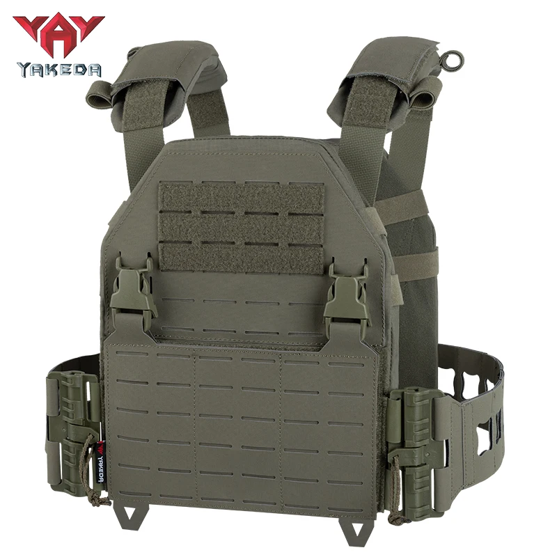 Chaleco táctico YAKEDA nailon camuflaje CP Molle corte láser - imagen 2