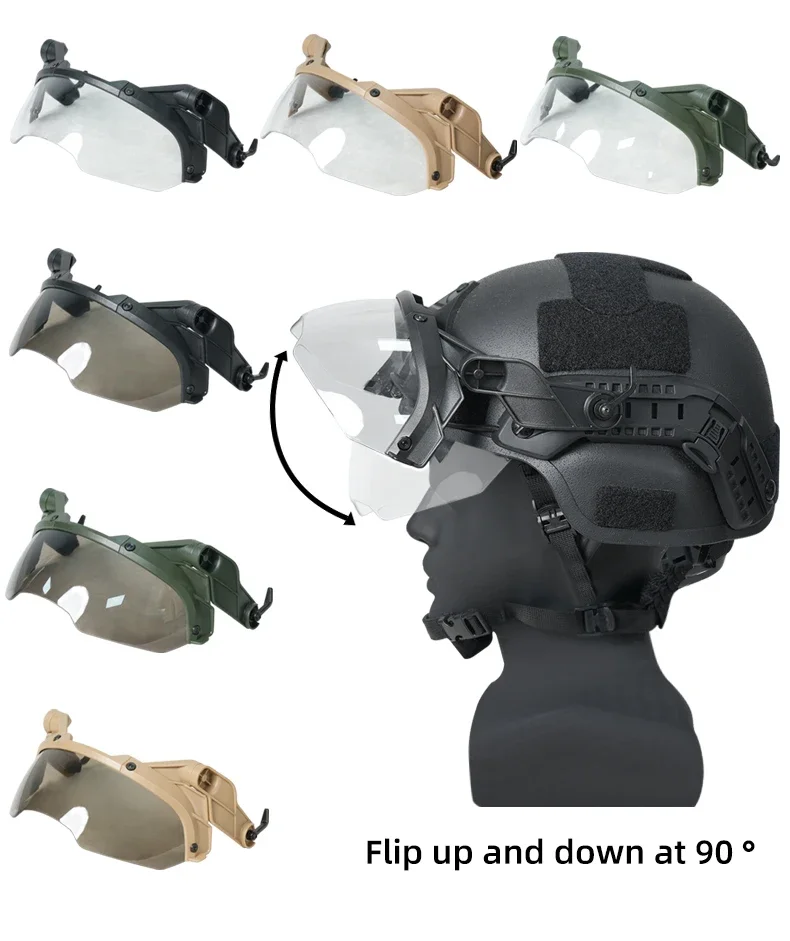 Gafas tácticas OP CS vista frontal