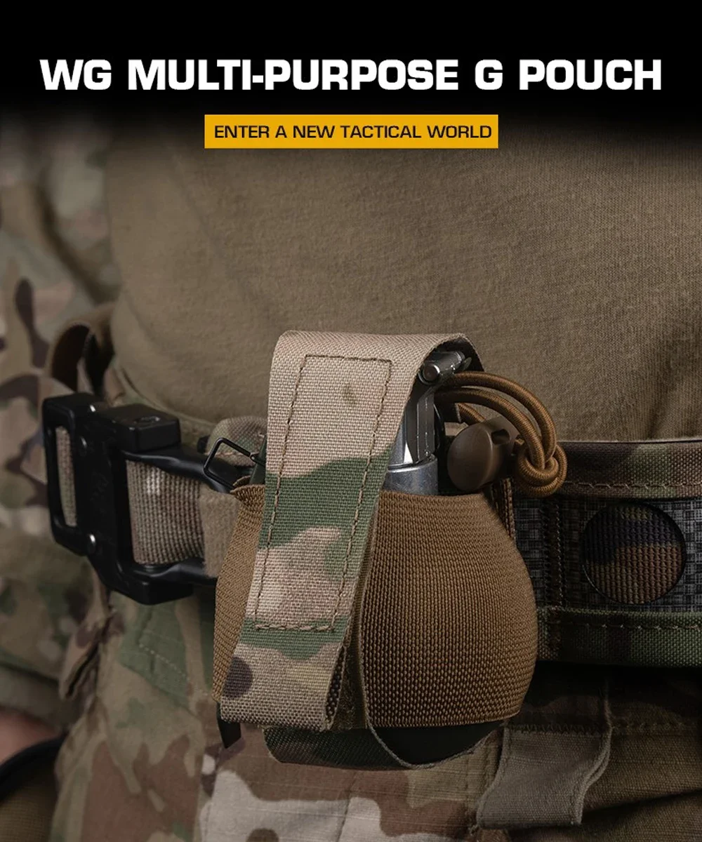 Bolsa táctica compacta con sujeción