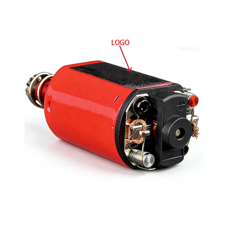 Motor Airsoft AEG/EBB eje largo y corto para M4 MP5 M16 - imagen 2