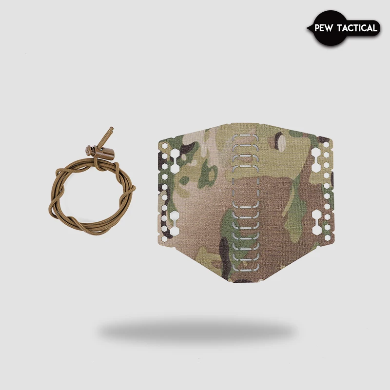 PEW TACTICAL Protección raíl Picatinny cuero madera antiarañazos - imagen 3