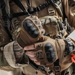 Emersongear Guantes tácticos medio dedo para caza, airsoft y trekking