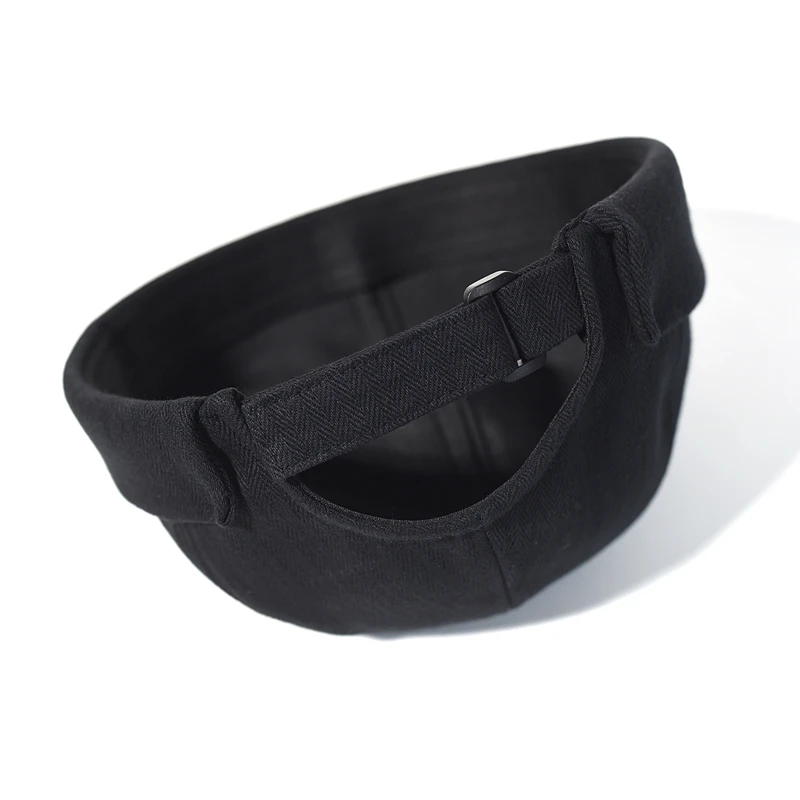 Gorro sin ala de algodón marinero ajustable retro - imagen 4