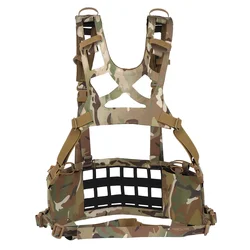 JPC SPC Chaleco táctico MOLLE ligero Airsoft caza multifuncional