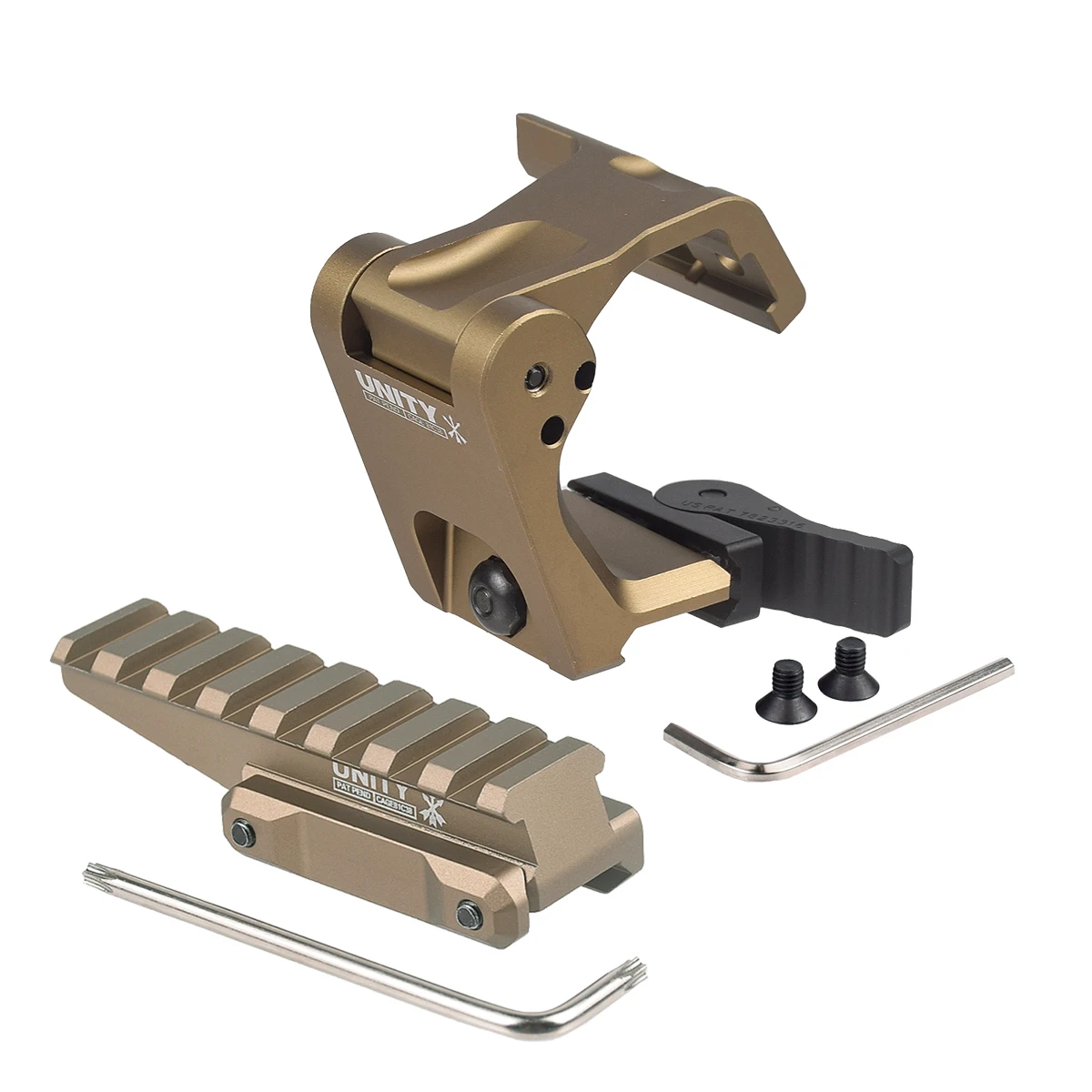 Montura elevada UNITY 551 para punto rojo, compatible con G33/G43/G45 - imagen 3
