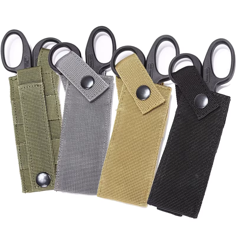 Funda táctica tijeras médicas EMT MOLLE para chaleco y cinturón - imagen 4